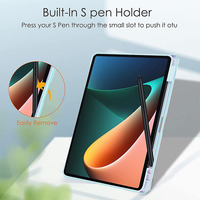 2021 étui intelligent transparent de 11 pouces pour Xiaomi Mi Pad 5/MiPad 5 Pro 5G avec acrylique arrière usine en gros pour étuis de housses de tablette