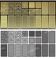 Clôture de jardin à lattes personnalisée pas chère DF, clôture verticale en aluminium pour cour arrière, écran d'intimité moderne en aluminium fabriqué en Chine