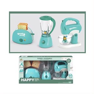 Vente flash : Mini cuisine électrique avec blender, bouilloire, four, jeu de rôle, jeu de simulation avec lumières et sons - Product Image 1
