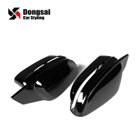 Coques de rétroviseurs latéraux style G8x noir brillant LHD compatibles avec G20 G22 G30 G42 G11 G14 G15 G16 2017-2026, couvercles de remplacement en ABS injecté