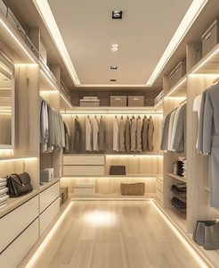 Personnalisez toute la garde-robe de la maison, la dressing avec éclairage LED et panneaux de porte en verre selon la taille et le style souhaités. - Product Image 2
