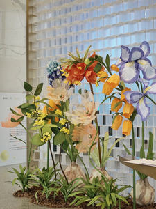 Diseño de floristería de flores coloridas de amapola de papel a buen precio para boda telón de fondo accesorios de fotografía - Product Image 5