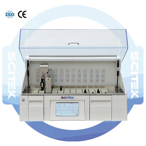 Colorant manuel pour lames de tissus SCITEK avec 6 stations, minuterie intelligente, mode de contrôle d'alimentation double, OEM, capacité 6x300 ml pour laboratoire - Product Image 3
