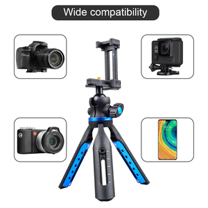 Apexel <span class=keywords><strong>Tripod</strong></span> MINI dengan 1/4 sekrup, klip ponsel dapat diperpanjang untuk kamera Digital <span class=keywords><strong>DSLR</strong></span> 98% DV - Product Image 4