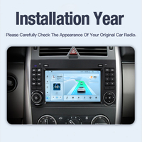 Autoradio Android 13 STWEI pour Mercedes Benz B200 W245 W169 W639, lecteur multimédia vidéo, navigation, CarPlay automatique, WiFi
