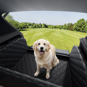Tapis de coffre de <span class=keywords><strong>voiture</strong></span> Oxford solide pour chiens, imperméable et résistant aux rayures, <span class=keywords><strong>protection</strong></span> pour animaux de compagnie dans le véhicule |   Best-seller transfrontalier - Product Image 4