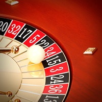 Machine à roulette en bois de 11 pouces, roues de roulette de casino en bois massif pour adultes, avec 2 balles