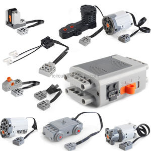 Kit éducatif de construction électronique MOC, modèle de <span class=keywords><strong>train</strong></span> monstre télécommandé, science et ingénierie, accessoires de jouet 8883 - Product Image 1