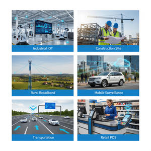 Internet de alta velocidad Gigabit Wifi exterior impermeable 4G 5G Wifi6 enrutador Industrial con ranura para tarjeta Sim - Product Image 6