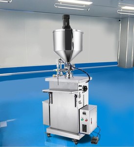 10-1000mL Thick Gel Wax Ointment Ointment Water Circulation Heating and Stirring Filling Machine - Product Image 5