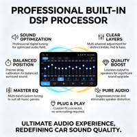 Radio Inteligente con Pantalla Táctil de 7 Pulgadas para BMW E90 E91 E92 E93, con Sistema Multimedia Inalámbrico Android Auto y CarPlay, DSP y Bluetooth