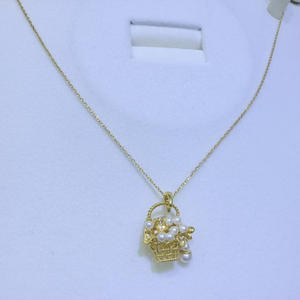 สร้อยคอเงินแท้ 2-4 มม. ดีไซน์ดอกไม้ประดับมุก  สำหรับผู้หญิง  แบรนด์ Xiaohongshu  แฟชั่นยอดนิยม  แข็งแรง  ทนทาน  ไม่มีตำหนิ - Product Image 1