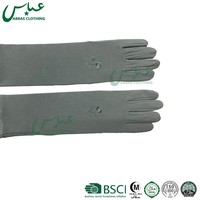 Gants pour femmes très vendus, gants brodés de roses pour musulmanes/Moyen-Orient, prêts à être expédiés, gants musulmans