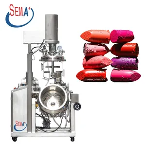 Maquinaria de fabricación de cosméticos, crema, mezclador emulsionante al vacío, ungüento, mezclador emulsionante al vacío