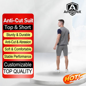 Chaleco Táctico Suave Gris AmpsafeX al por Mayor, Personalizable, Anticorte, Resistente a Cortes, Nivel Ignífugo, Equipo de Seguridad para Trabajadores de Seguridad - Product Image 1