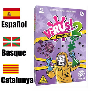 Contagiously Virus 1 2 3 Versión Correcta, Juego de Mesa Familiar Divertido con Cartas de Papel - Product Image 5