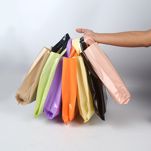 Tăng cường xử lý PE mềm vòng lặp Túi xách tay đầy màu sắc lựa chọn chất lượng cao kinh doanh nhựa mềm vòng lặp mua sắm túi - Product Image 1