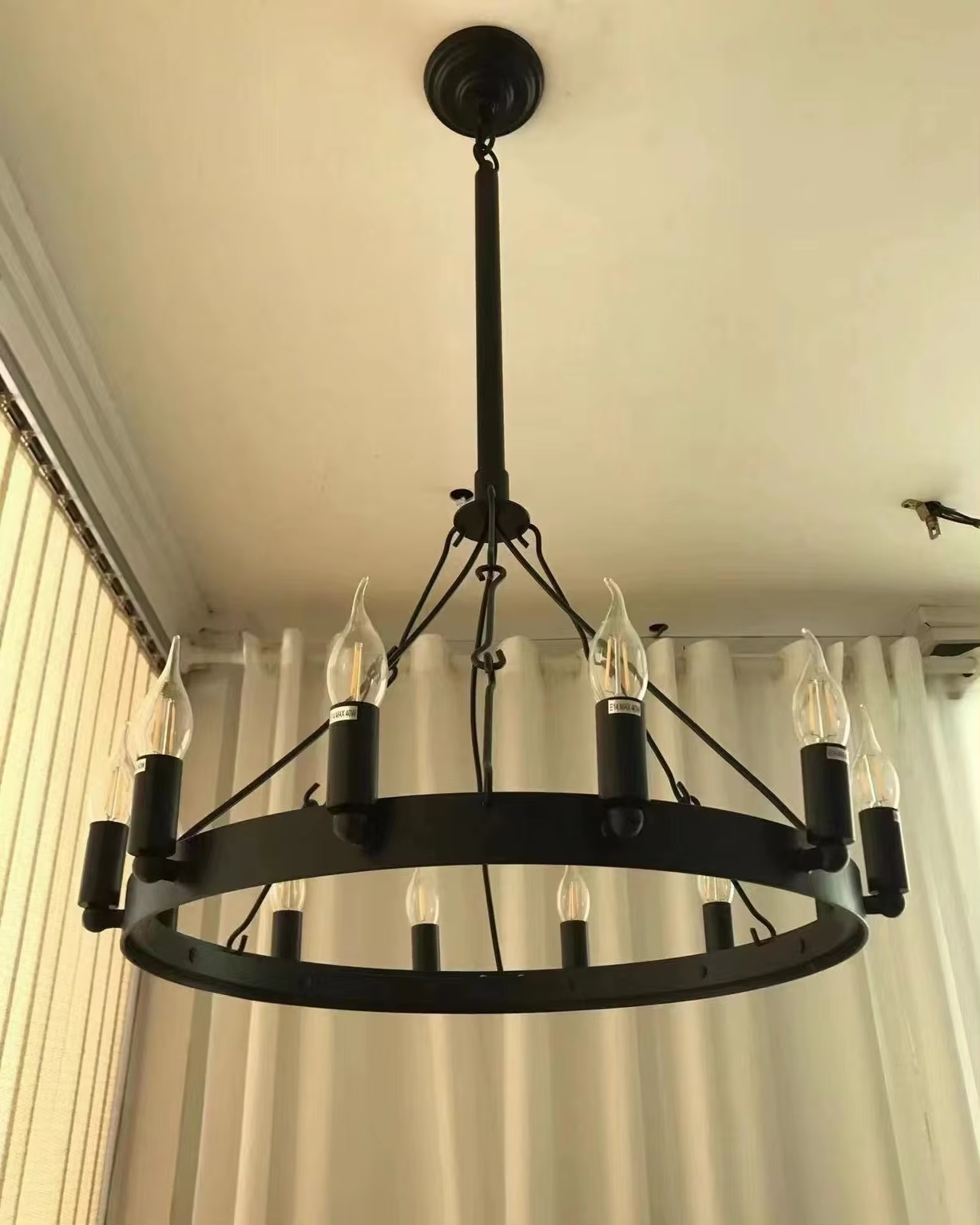 American Retro Lighting Restoration Vintage Industrial Chandelier LED Drop Light  Hardware Iron Pendant Lamp| Alibaba.com, image size:1227x1534