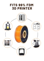 JI XING OEM ODM PETG 3D Printer filamen 1.75mm 1kg penjualan terbaik langsung pabrik PETG PLA + 3D pencetakan habis pakai