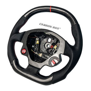 Volante de Alto Rendimiento de Fibra de Carbono Negro Personalizado de Fábrica, Apto para <span class=keywords><strong>Ferrari</strong></span> <span class=keywords><strong>F430</strong></span> 458 488 812, Fibra de Carbono - Product Image 2