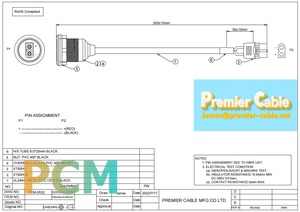 Kabel Daya XT60 2 Pin Male to Female 16AWG UL2464, Kabel Pengisian Daya untuk Pemasangan Panel Bulat, untuk Sistem Penyimpanan Baterai - Product Image 6