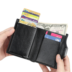 2019ใหม่แฟชั่นอัตโนมัติ Popup Bank,บัตรเครดิต,ธุรกิจ,ID Card Holder กระเป๋าสตางค์ผู้หญิง,Lady <span class=keywords><strong>Rfid</strong></span> ป้องกันกรณี - Product Image 5