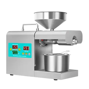 Cooking Commerical Extractor Machine Cold Commercial Sunflower Screw Peanut Olive Coconut Oil Press With Oil Filter
