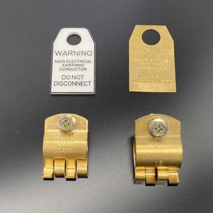 ตัวหนีบสายดินทองเหลืองแบบ AUS สำหรับเชื่อมต่อสายดินกับเสาดิน - Product Image 3