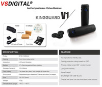 Système de patrouille électronique RFID 125KHz, baguette de contrôle des rondes, logiciel Cloud, 26 langues, 120 000 enregistrements, VSDIGITAL V1 USB-B