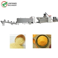 Machine extrudeuse automatique pour la fabrication de couscous à base de pâte, avec acier inoxydable de qualité alimentaire et capacité de 250 kg/h
