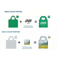 Bolsas de Mano Plegables de Nailon y Poliéster con Diseño Personalizado de Arte de Van Gogh, Bolsa de Compras Ecológica Reutilizable y Plegable