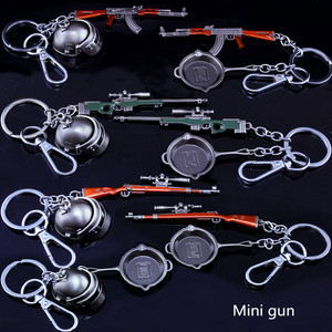 พวงกุญแจปืนโลหะขนาดเล็ก 9 มม. รุ่น <span class=keywords><strong>Kar98k</strong></span> ของเล่นเกม Jedi Escape ขายส่ง ของขวัญ - Product Image 1