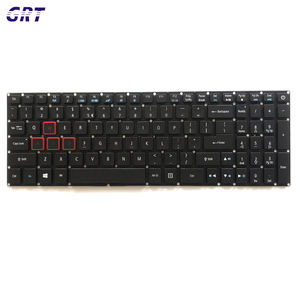 คีย์บอร์ดแบบมีไฟแบ็คไลท์สำหรับแล็ปท็อป <span class=keywords><strong>Acer</strong></span> Nitro 5 <span class=keywords><strong>Spin</strong></span> รุ่น NP515-51 NP515-51-80XS NP515-51-53XW NP515-51-56DL NP515-51-58VP ของแท้จากสหรัฐอเมริกา - Product Image 2