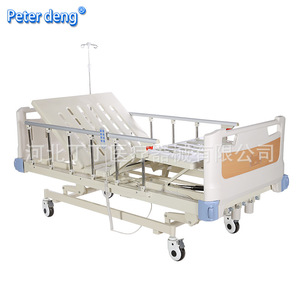 Lit médical électrique Peter Deng à trois fonctions avec commande manuelle et électrique pour personnes âgées et patients paralysés - Product Image 5