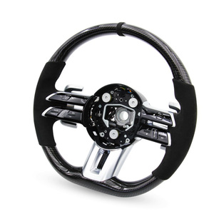 Volant en fibre de carbone directement de l'usine pour Mercedes Benz Classe C E W205 <span class=keywords><strong>AMG</strong></span> W204 W206 C300 C43 - Product Image 2