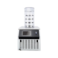 Lyophilisateur commercial de laboratoire, petit et mini, pour la congélation sous vide, la viande, les herbes, les plantes, les aliments pour animaux de compagnie