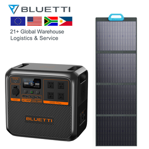 <span class=keywords><strong>Kit</strong></span> de Generador <span class=keywords><strong>Solar</strong></span> <span class=keywords><strong>Bluetti</strong></span> AC180P de 1800 Vatios, Paneles Solares, Controlador MPPT, Estación de Energía con Encendedor de Cigarrillos, Cargador de Coche, Alternador - Product Image 1