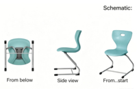 Tables de style moyen-oriental, design moderne, hauteur réglable, bureau et chaise en bois durables pour l'école, pour une utilisation en classe en Arabie Saoudite