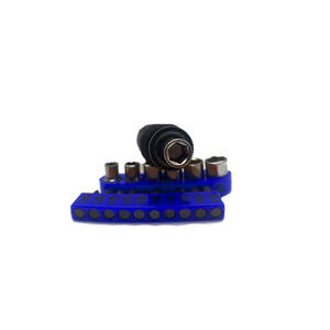 Jeu de tournevis à cliquet Flexi, 25 pièces, finition chromée, lame en acier au carbone, poignée en aluminium, kit d'outils de bricolage - Product Image 2