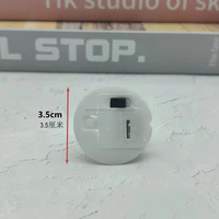 Base de lampe miniature en plastique à piles avec support, petite lanterne à ampoule DIY, lumières de bougie, pièces de lumière LED à diode électroluminescente