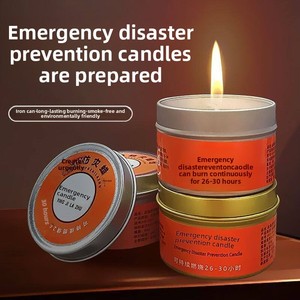 Household Emergency Disaster Prevention Smokeless Blackout Lighting Fire-resistant Eco-friendly Long-lasting Cylindrical <strong>Candles</strong> - Product Image 2