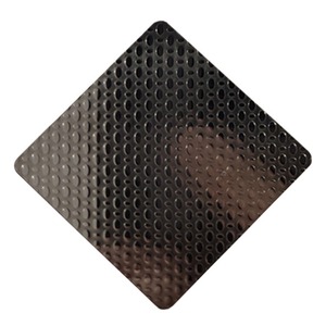 Color Plated 304 Stainless Steel Sheet Blackened Finish Laminated Raw Plate For Luxury Interior Decoration Project - Product Image 4