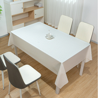 Nappe de table en plastique RNPT Glamorous White Disco Theme, tissu irisé, nappe de cuisine anti-taches, vente en gros, nappe haut de gamme
