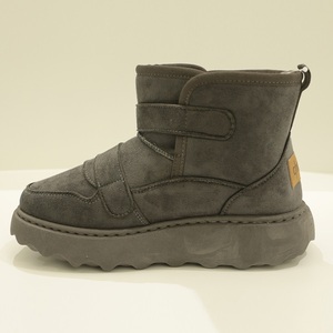 Sepatu bot katun pria, sepatu bot salju musim dingin baru, sepatu bawah tebal anti selip, bantalan katun besar, bulu hangat, sepatu semua-dalam-satu - Product Image 5