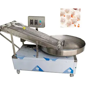 Fully Automatic Almond Chocolate Candy Sugar Coating Machine Peanut Flour Coating Popcorn Machine