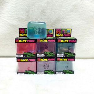 2026 7.5cm Popular Nee-doh Cubo Antiestrés de Plástico TPR, Juguete Sensorial Grande de Compresión y Ventilación con Forma de Cubo de Hielo de Maltosa - Product Image 1