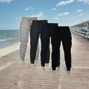 Mens Casual Terry Two-Piece <b>Joggers</b> Sweatpants Fitness Sportswear <b>Black</b> <b>Skinny</b> Gym <b>Jogger</b> Pants Autumn Breathable - Product Image 2