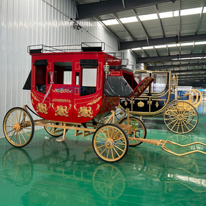 Carruajes Turísticos, Cuatro Carruajes Eléctricos, Transporte Especial, Carruaje con Ruedas de Goma en Venta, Transporte Especializado - Product Image 1