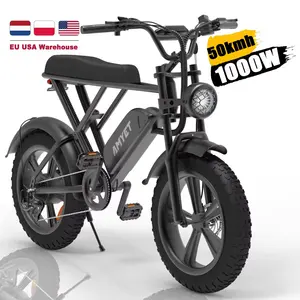 UE EUA Armazém 1000W Bicicleta Elétrica Fat Tire E Bicicleta Dirt Electric City Bike Bicicleta Elétrica Kit de Conversão para Adulto