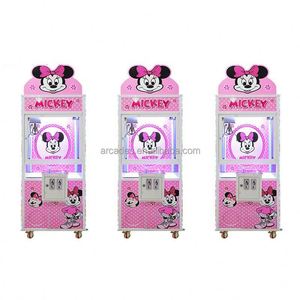 Vente directe usine, en gros, économique : Machine de distribution commerciale à grue à pinces pour jouets et poupées à monnayeur, pour centre d'arcade - Product Image 3